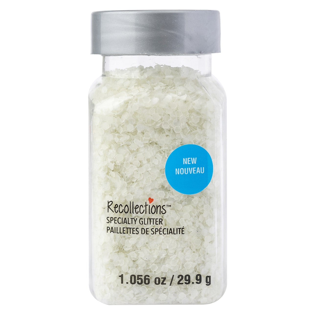 12 Pack: Glow-in-the-Dark Hexagon Specialty Glitter by Recollections™